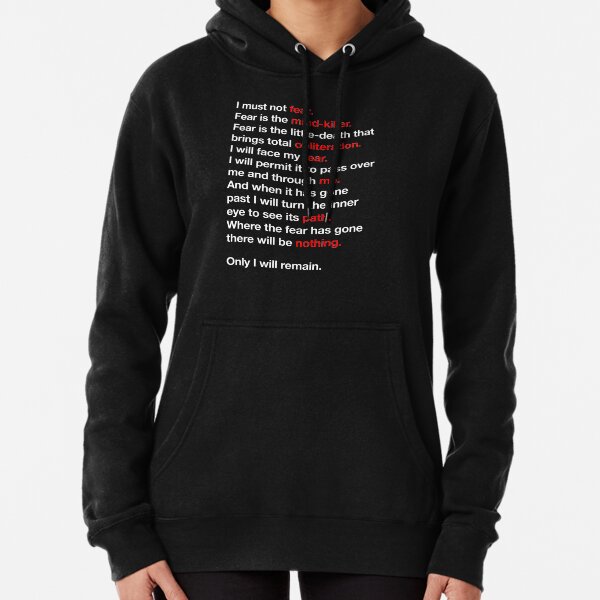 DUNE - Litany Against Fear Pullover Hoodie
