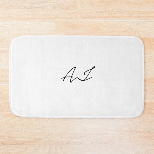 Item preview, AJ Name Personalised Name Custom print  designed and sold by Common Truth.