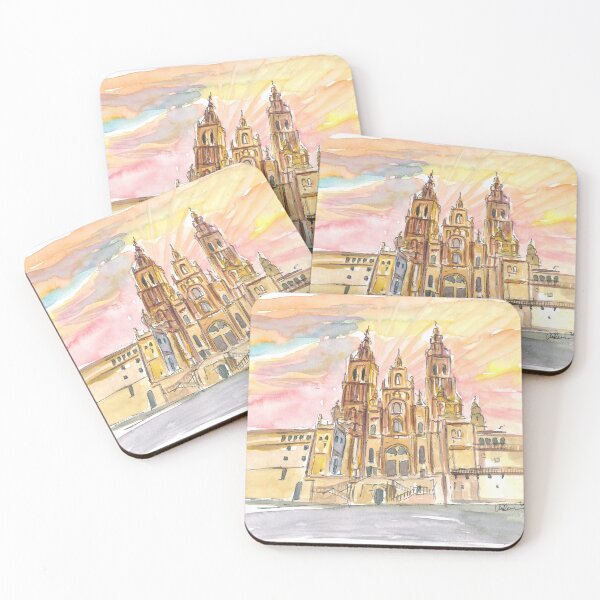 Item preview, End of Saint Jacques Camino in Santiago de Compostela Spain designed and sold by artshop77.