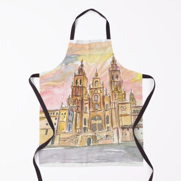 Item preview, End of Saint Jacques Camino in Santiago de Compostela Spain designed and sold by artshop77.