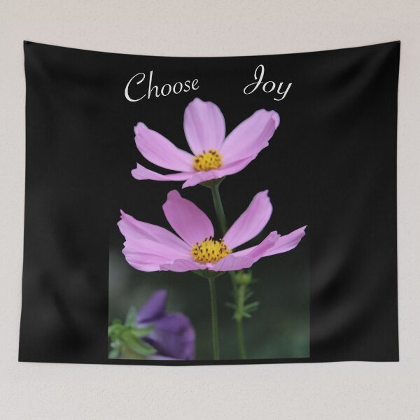 Item preview, Choose Joy twin flowers designed and sold by HappyThoughts85.