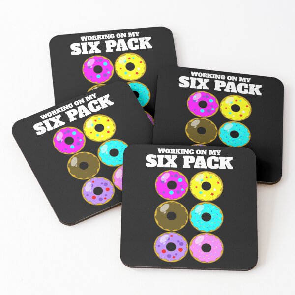 Item preview, Working On My Six Pack Of Donuts designed and sold by juvajay.