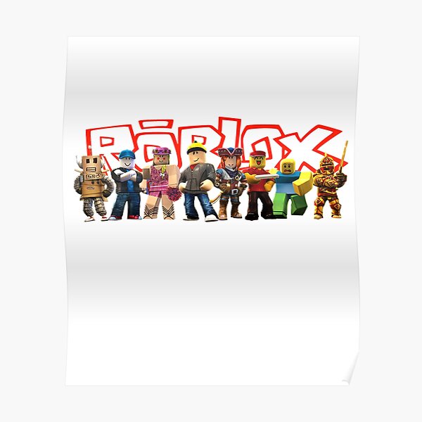 Roblox Kids Posters Redbubble - roblox kids posters redbubble