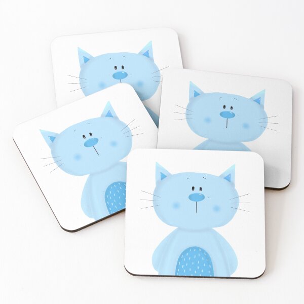 Item preview, Blue cat designed and sold by KateCrafts.