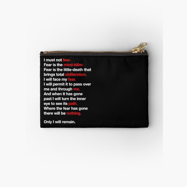 Item preview, DUNE - Litany Against Fear designed and sold by JoelJochim.