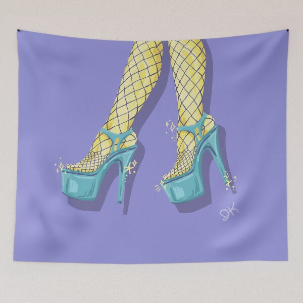 Item preview, Purple Heels designed and sold by illustrakatri.