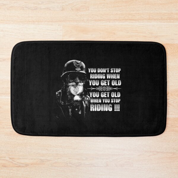 Item preview, You get old when you stop riding - Awesome old biker Gift designed and sold by Teenation9.