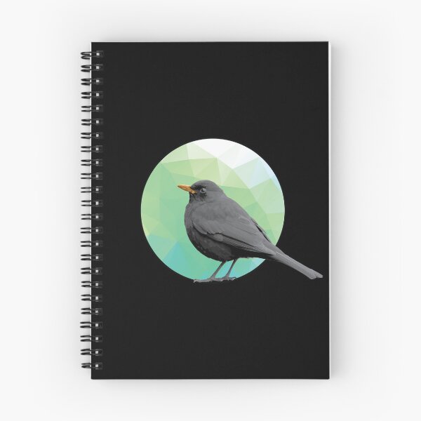 Item preview, Blackbird - Small Bird in Tree - Bird artwork designed and sold by LookFrog.