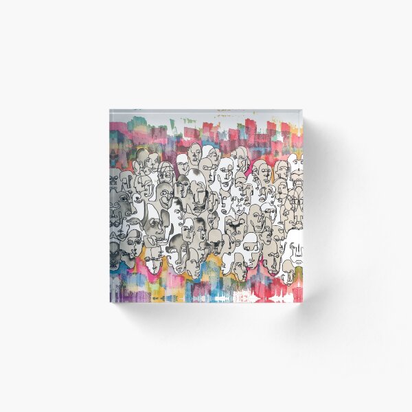 Macht dem Volk Acrylblock