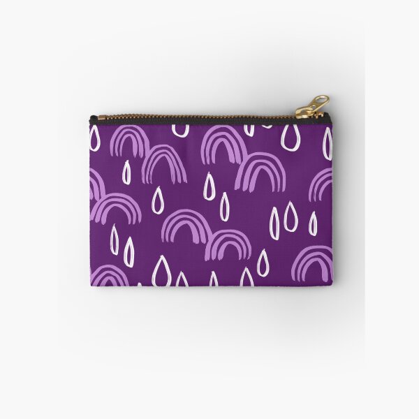 Item preview, Rainbows and Raindrops Pattern - Purple designed and sold by illocharm.