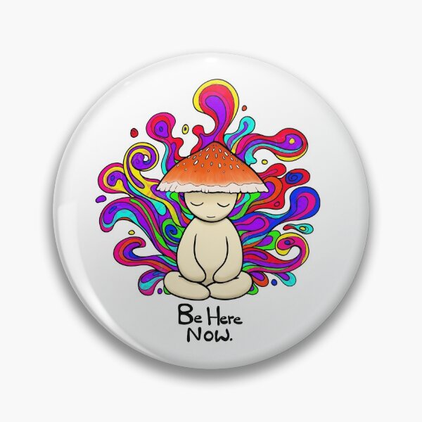 Item preview, Be Here Now Psychedelic designed and sold by PencilPossessor.