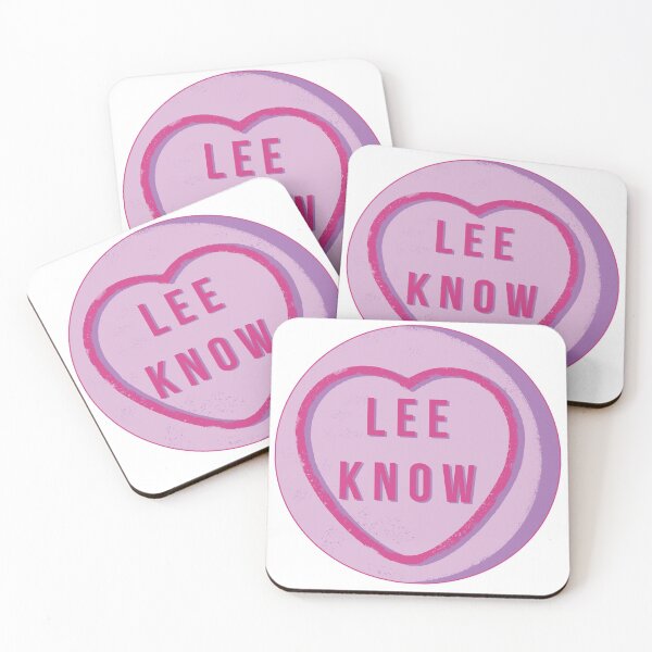Item preview, STRAY KIDS Lee Know - LOVE HEARTS Pastel Purple Cute designed and sold by SugarSaint.