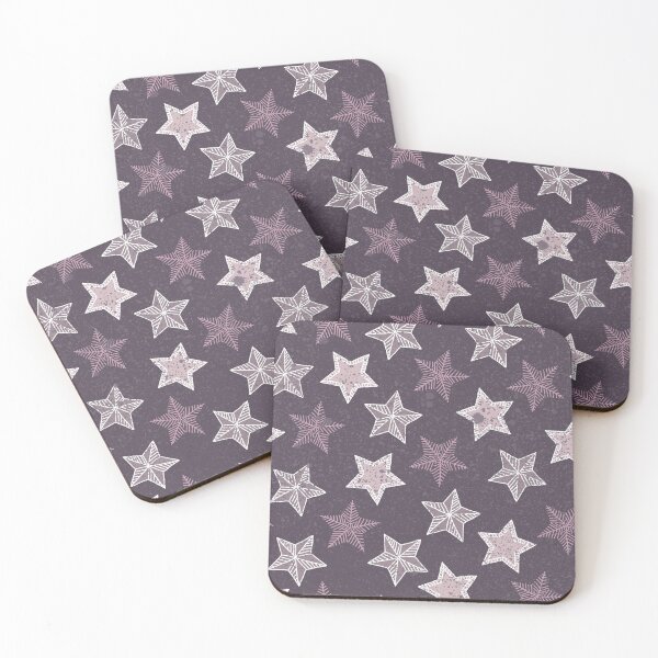 Item preview, purple star pattern designed and sold by bertiescrochu.