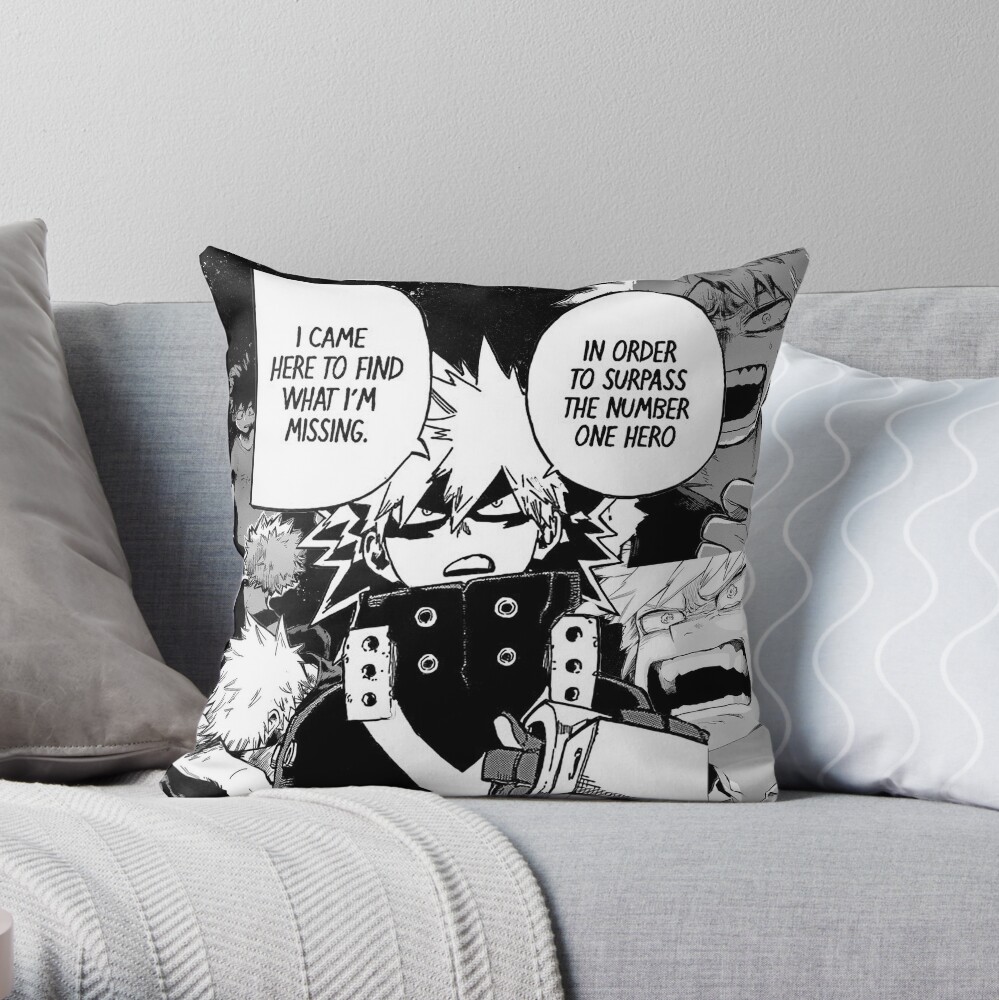 bakugou plush pillow