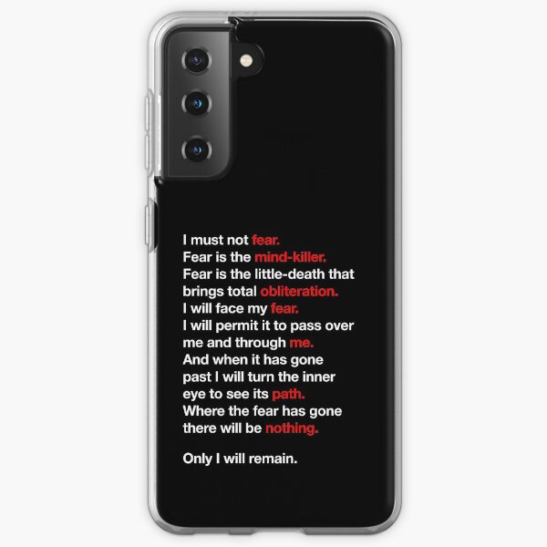 DUNE - Litany Against Fear Samsung Galaxy Soft Case