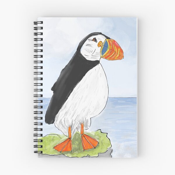 Item preview, Cute and Whimsical Puffin Design  designed and sold by Clare Walker.