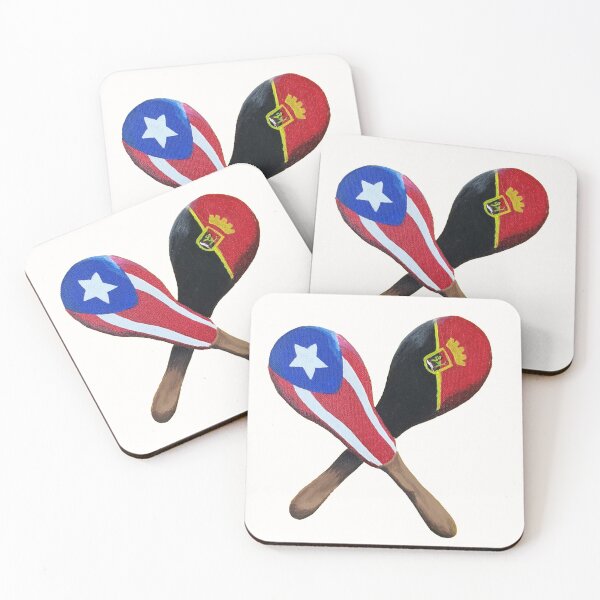 Item preview, Maracas Poncena White designed and sold by Art-y-Son.