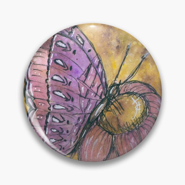 Item preview, Butterfly on a flower designed and sold by lenaliluna.