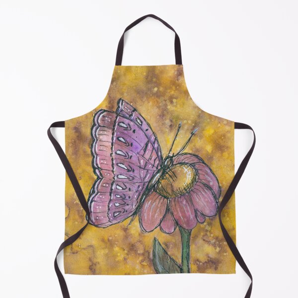 Item preview, Butterfly on a flower designed and sold by lenaliluna.