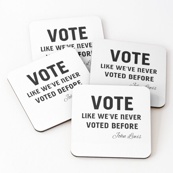 Item preview, Vote we've Never Voted Before, John Lewis T-Shirt Vote  designed and sold by Andreastore.
