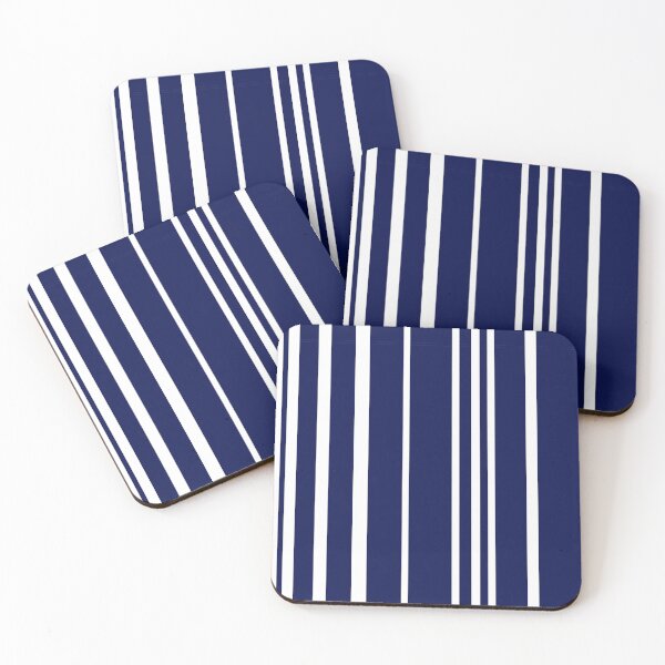 Item preview, Blue vertical lines designed and sold by lisoks.