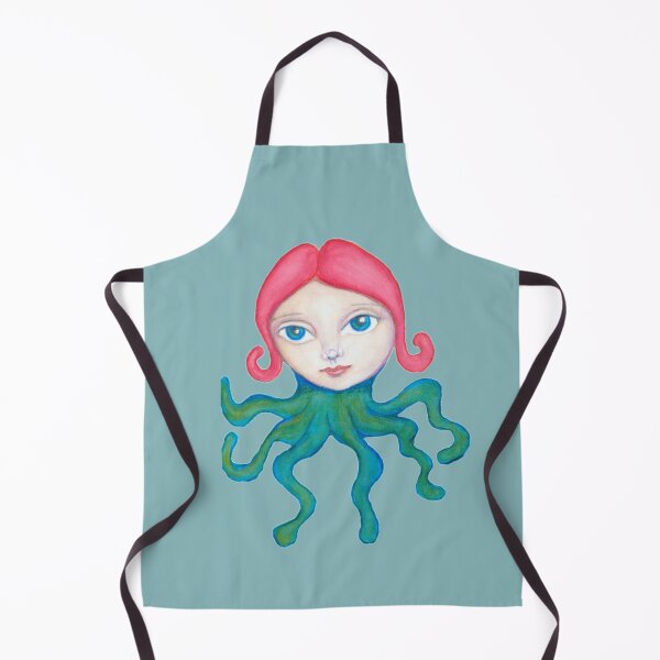 Item preview, Octopus Girl designed and sold by lenaliluna.