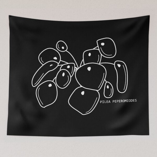 Item preview, Simple Pilea peperomioides "Chinese Money Plant" designed and sold by Celsii.