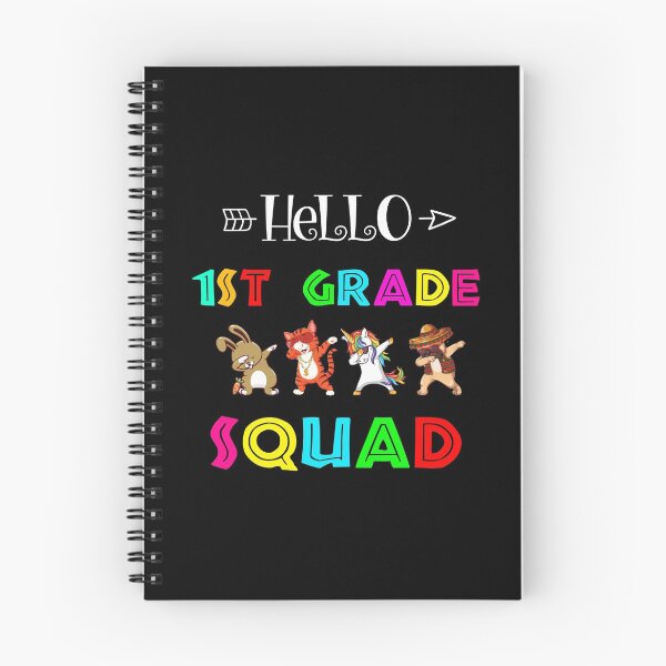 Item preview, Hello 1st First Grade Squad designed and sold by MinsND.