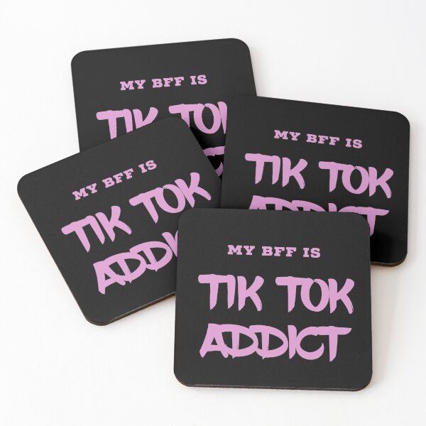 Item preview, My BFF is tik tok addict  designed and sold by PaperDreamPod.
