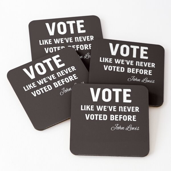Item preview, Vote we've Never Voted Before, John Lewis T-Shirt Vote  designed and sold by Andreastore.