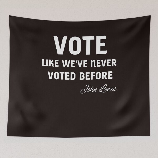 Item preview, Vote we've Never Voted Before, John Lewis T-Shirt Vote  designed and sold by Andreastore.