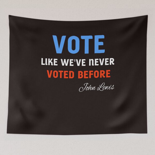 Item preview, Vote we've Never Voted Before, John Lewis T-Shirt Vote  designed and sold by Andreastore.