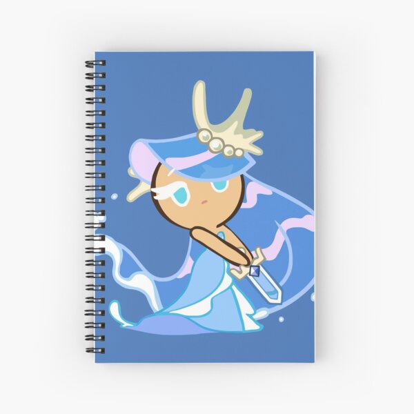 Sea Fairy Cookie (Cookie Run) Spiral Notebook