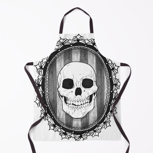 Item preview, Inktober- Victorian Lace Skull designed and sold by FaerytaleWings.