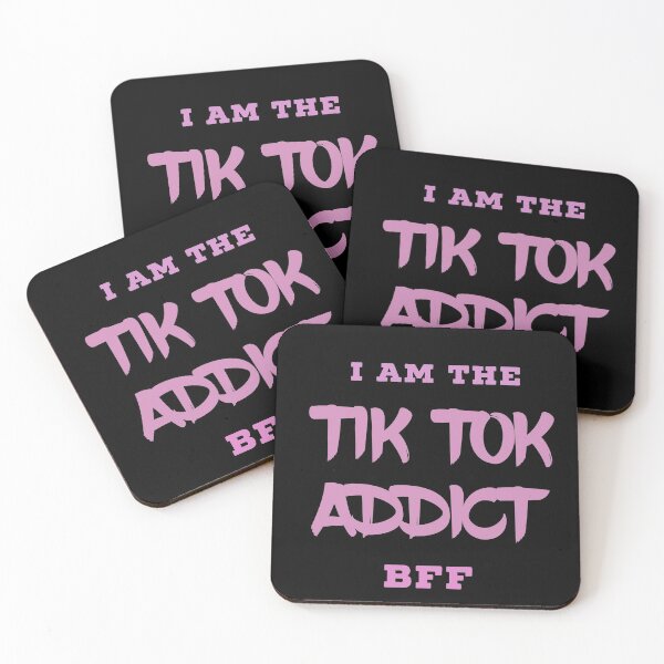 Item preview, I am the tik tok addict BFF and I laugh out loud with my friend.  designed and sold by PaperDreamPod.