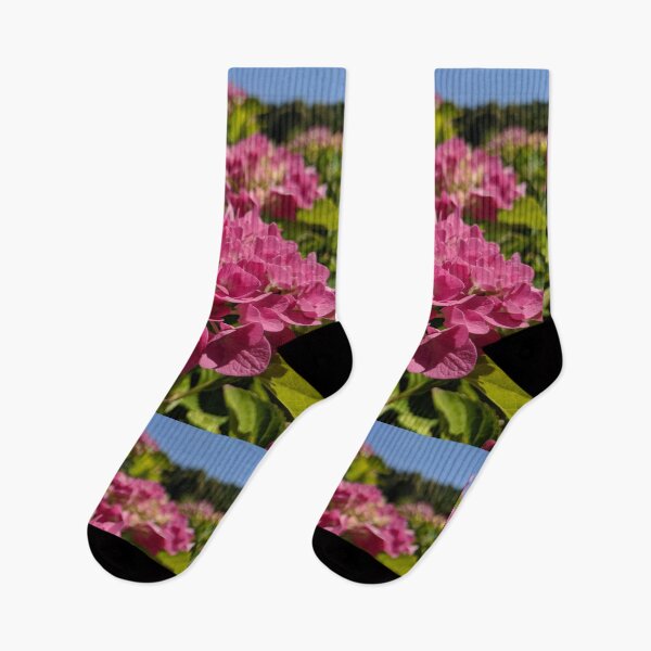 Item preview, Pink Hydrangea Flowers designed and sold by newburyboutique.