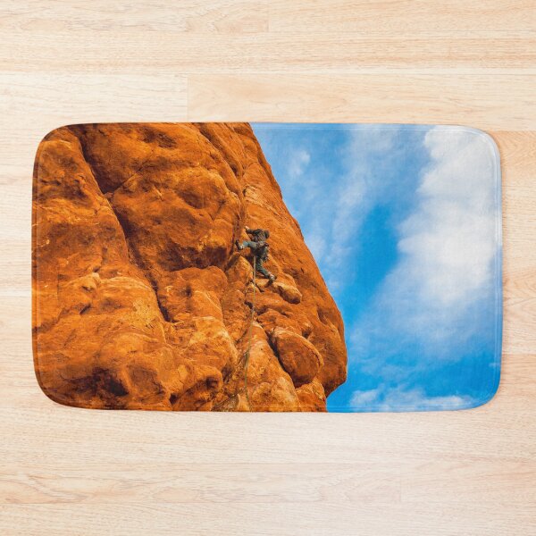 Item preview, Rock climbing in utah (Owl Rock) designed and sold by louishay.