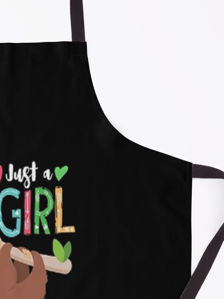 Alternate view of Funny Gift for Sloth Lover Zipper Pouch Apron