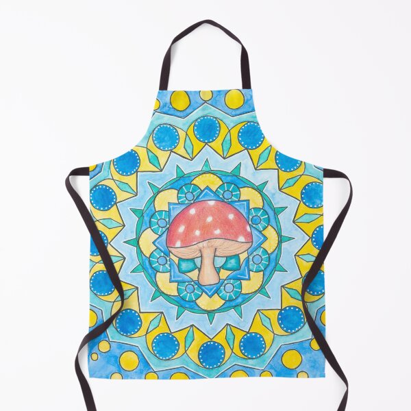 Item preview, Mushroom Mandala designed and sold by lenaliluna.