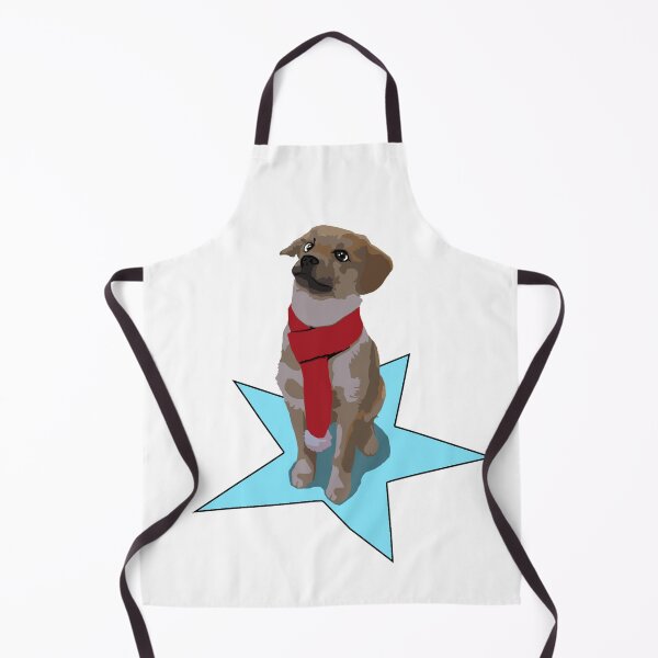 Item preview, Golden Retriever Puppy with a Scarf designed and sold by SmoothArtNelly.