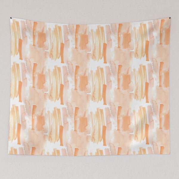 Item preview, Brush strokes in shades of orange designed and sold by TeeZoneZtore.