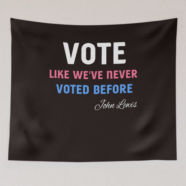 Item preview, Vote we've Never Voted Before, John Lewis T-Shirt Vote  designed and sold by Andreastore.
