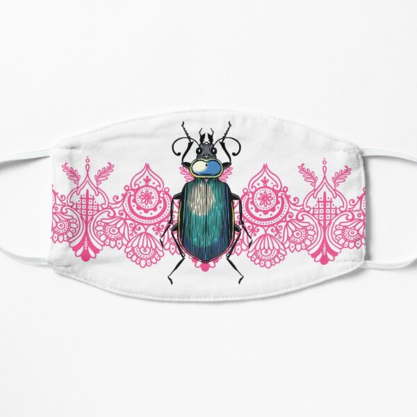 Beetle on lace Mask