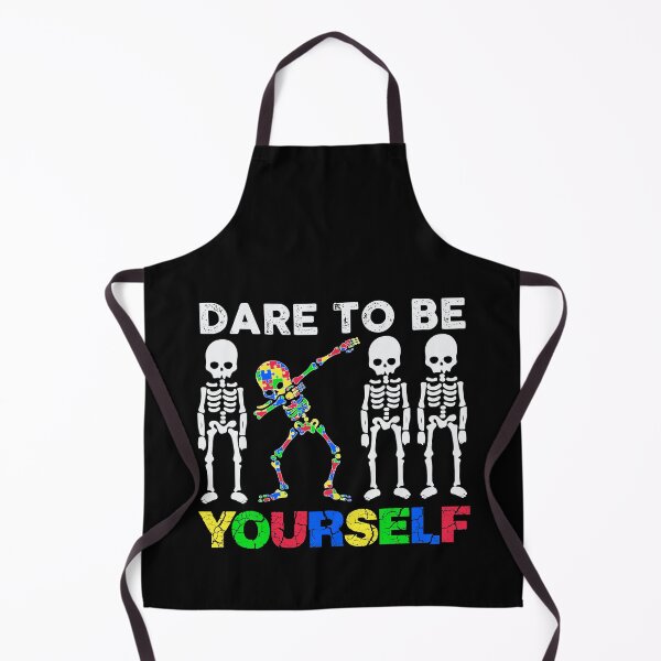 Item preview, Autism Awareness Dabbing Skeleton Funny Dare to Be Yourself designed and sold by guzzoclothing.