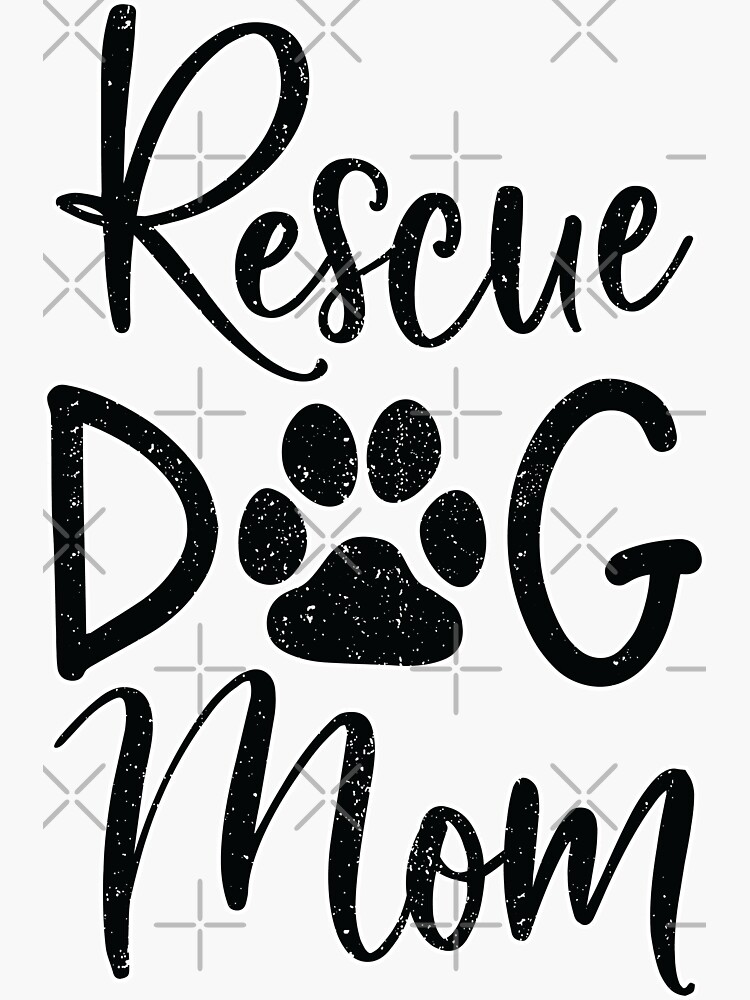 Rescue mom hot sale sticker