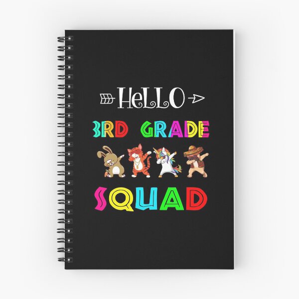 Item preview, Hello 3rd Third Grade Squad designed and sold by MinsND.