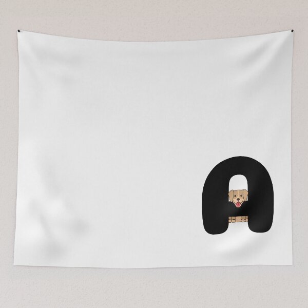 Item preview, Personalized Dog Initial A  designed and sold by TheFamilyVan.