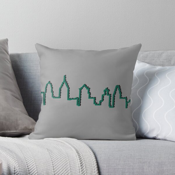 Philadelphia Eagles Poster Vintage Throw Pillow by Florian Rodarte - Pixels