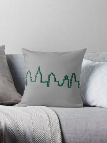 Item preview, Philadelphia Skyline- Green designed and sold by michellegriff90.