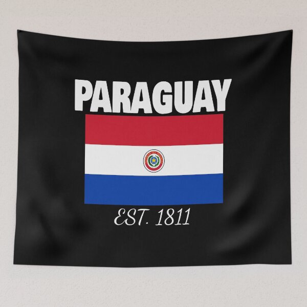 Item preview, Paraguay EST. 1811 Independence Paraguayan Flag T Shirt Merch designed and sold by PRINTS2HOT.